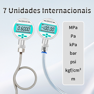Manómetro Digital Inteligente con Pantalla LCD, Funciona con Batería, 10 bar, 16, 100 bar, Kpa, psi, para Equipos de Aire, Agua, Gas y Aceite - Product Image 3