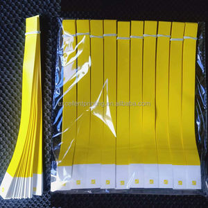 PP Synthétique Papier Bracelets Forte Colle Synthétique Papier Bracelet Jetable Étanche pour Concerts Festivals Billet D'admission - Product Image 6