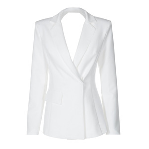Ropa de <span class=keywords><strong>mujer</strong></span> Otoño e Invierno Nueva moda Sexy Sin espalda Slim Fit Temperamento Traje de manga larga Abrigo <span class=keywords><strong>Mujer</strong></span> al por mayor - Product Image 5