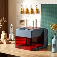 Machine de gravure et de découpe au laser intelligente, portable, légère (2 kg), entièrement automatique pour métal, bois, cuir, avec garantie d'un an