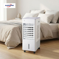 Climatiseur portable mini Airwens 3 en 1 avec télécommande, système de refroidissement d'été économe en énergie et purificateur d'air pour pièce