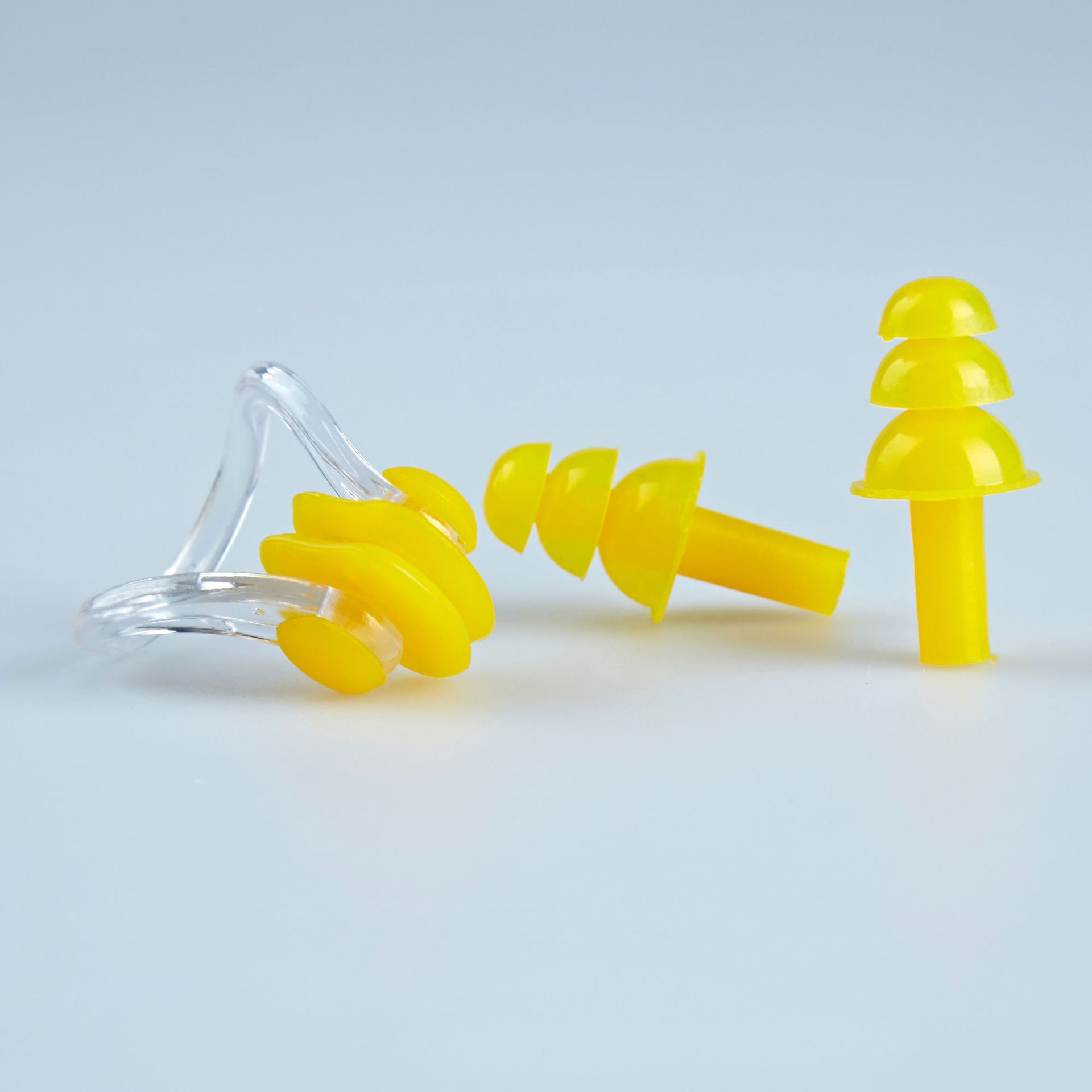 Yellow - Earplug + nose clip box set