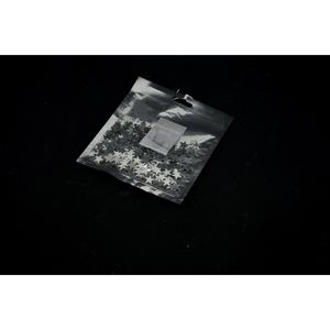 Ensemble de confettis en forme d'étoile argentés métalliques 20g - Product Image 1