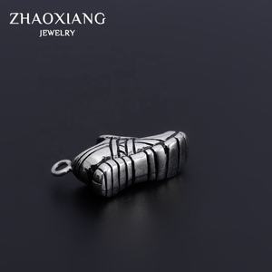 Colliers et pendentifs en forme de chaussures pour femmes et hommes, bijoux personnalisés en acier inoxydable, tendances Joyero à la mode - Product Image 6