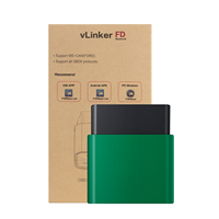 Escáner de Diagnóstico para Auto VLinker FD+ BT3.0 2026 OBD2, Lector de Códigos con Pantalla LCD Verde, 12V, 1 Año de Garantía