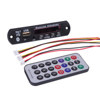 5.0 2*3W Subwoofer haut-parleur amplificateur de puissance carte 12v5v MP3 décodeur carte voiture FM Radio Module Support TF