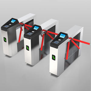 Mecanismo de Torniquete Trípode Semiautomático de Alta Calidad, Barrera de Torniquete Trípode Vertical de Altura Media para Control de Acceso a Gimnasios - Product Image 1