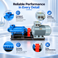 Pompe centrifuge horizontale multi-étages à haute pression série North One DDG pour le transfert de boues industrielles et de liquides miniers