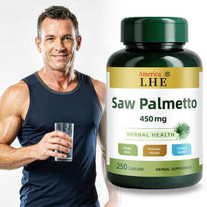 Suplemento Premium de Saw Palmetto de 450 mg de Shecome, Apoyo para la Salud de la Próstata, Cápsulas Dietéticas de Saw Palmetto para Adultos - Product Image 4