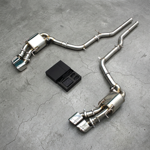ท่อไอเสียสแตนเลส BOSKA Valvetronic สำหรับ Mercedes-Benz C63 AMG W204 6.2L ปี 2011-2015 หนา 1.5 มม. ผิวขัดเงา - Product Image 1
