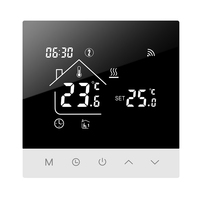 Thermostat de chauffage pour chaudière à gaz, boutons tactiles silencieux, expérience de chauffage confortable, température constante précise, mémoire de coupure de courant