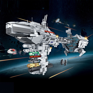 Mork-construcción de la fragata nebulosa para niños, 032001, 2070 piezas, modelo, película, guerra, serie, pequeñas partículas, montar, bloques de construcción, MOC, regalo - Product Image 5