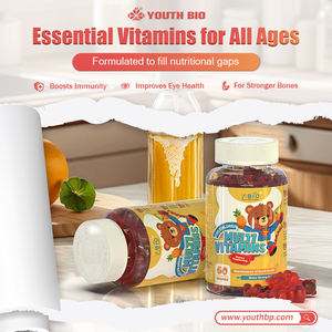 Gummies multivitaminés aux fruits avec <span class=keywords><strong>vitamines</strong></span> C, <span class=keywords><strong>D</strong></span>, E pour le soutien quotidien de l'immunité et du métabolisme, parfaits pour les modes de vie actifs, approvisionnement en vrac - Product Image 2