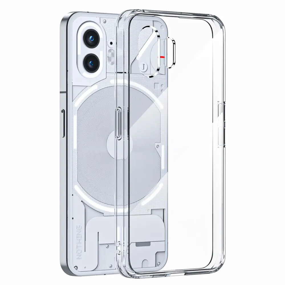 Crystal Clear TPU Soft Mobile Phone Case for Nothing Phone 1 2 2a Luxury Transparent Back Cover