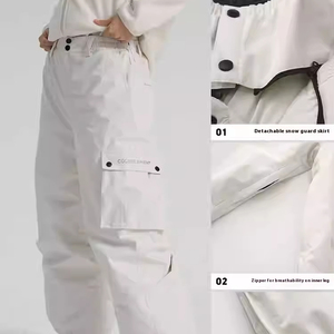 Pantalones de Esquí Profesionales de 3L para Deportes al Aire Libre, Cálidos, Transpirables, Impermeables, Resistentes al Viento, para Hombre y <span class=keywords><strong>Mujer</strong></span> - Product Image 4