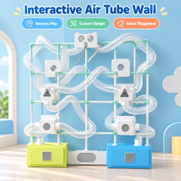 Jeu interactif personnalisé de souffleur de tube d'air magique pour enfants, équipement de jeu sensoriel pour aire de jeux intérieure, café, centre commercial, magasin