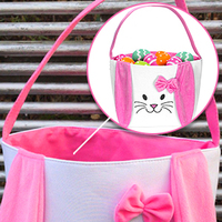 Panier de Pâques artisanal de luxe durable en papier kraft avec finition brillante pour cadeaux, idéal pour les fêtes d'enfants et la chasse aux œufs de Pâques