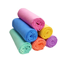 Super absorbé lavage de voiture pva chamois rouleau de tissu lingettes de voiture détails chiffon serviette de nettoyage en microfibre