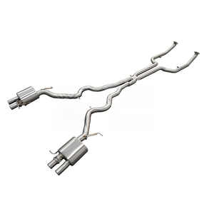 שדרוג ביצועים OEM/ODM, מערכת פליטה Cat-Back מפלדת אל-חלד עם שסתום Valvetronic וארבע יציאות עבור ב.מ.וו M5 F10 2012-2016 - Product Image 4