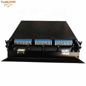 144 포트 크로스 연결 캐비닛 트레이 당 24 코어 케이블 스플라이스 크로스 연결 캐비닛 섬유 프로필 크로스 바 캐비닛 - Product Image 2