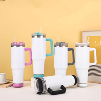 JM6 Tasse de voyage intelligente en acier inoxydable de 40 oz avec haut-parleur Bluetooth intégré pour sublimation sans fil
