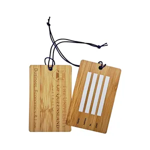 Custom ECO Friendly Wood Baggage Tag Hotel Club No Disturbing Door Hanger Hook for Wood Craft