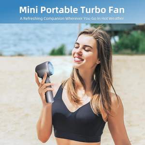 Ventilador de Mano Portátil Mini USB Recargable 2025 al por Mayor, de Plástico PP, para Uso Personal en Coche y Exteriores - Product Image 6