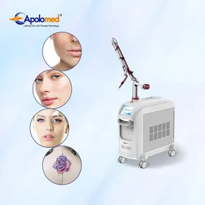 Apolomed Medical Pico Laser Device Pigment Removal Skin Rejuvenation Agents Required ND YAG Q-switch Laser