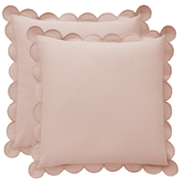 Housse de coussin en lin naturel personnalisée avec bordure festonnée colorée, toutes tailles, housse de coussin décorative en lin crème avec passepoil