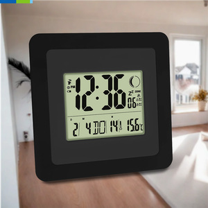 Smart Digital Radio Wall <strong>Clock</strong> Date Alarm Ascending Alarm Signal Repeat Signal Temperature Display <strong>Countdown</strong>-for Desktop Use - Product Image 2