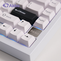 Akko Mineral 01 VIA Clavier mécanique personnalisé Disposition 75% Claviers multimodes en aluminium à démontage rapide