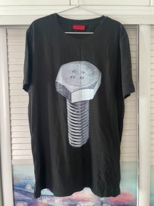 เสื้อยืดลำลองผู้ชายสุดเทรนด์ปี 2026 คุณภาพสูง พิมพ์ลายแบบเข็มเจาะ ผ้าฝ้ายแท้ นุ่มสบายผิว เสื้อยืดลำลองผู้ชาย - Product Image 6