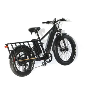 Sepeda gunung listrik 250W Motor pria sepeda kota bersepeda Bicicleta 4.0 ban besar roda Ebike