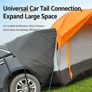 <span class=keywords><strong>Auvent</strong></span> de <span class=keywords><strong>hayon</strong></span> pliable tendance, quatre saisons, ouverture rapide, léger, imperméable, extension arrière pour SUV et fourgonnette, pour utilisation en camping en plein air. - Product Image 3