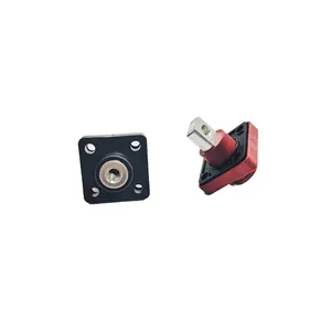 powerful 3000V 120A 150A 200A 300A square all-copper lithium battery terminal post through-wall high current copper connector