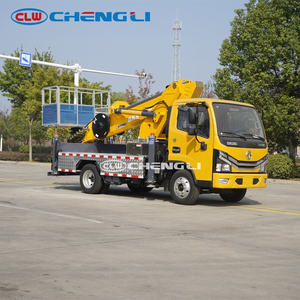 Camión con Plataforma <span class=keywords><strong>de</strong></span> Trabajo Aéreo Compacta JMC <span class=keywords><strong>de</strong></span> 17.5m, con Licencia <span class=keywords><strong>de</strong></span> <span class=keywords><strong>Conducir</strong></span> para Automóvil <span class=keywords><strong>de</strong></span> Pasajeros, Ideal para Mantenimiento Urbano y Utilitario - Product Image 2