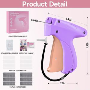 Mini pistolet à points portatif pour la réparation rapide des vêtements et le matelassage - Product Image 2