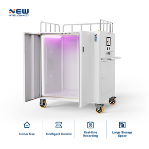 Carro de lavandería inteligente RFID de 1100 L para CSSD/MDRD, con transporte, almacenamiento y auto-inventario, tipo carrito/trolley - Product Image 4