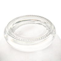 Bouteille décanteuse en verre transparent de luxe Ru Star avec bouchon en verre 250ml/500ml/1000ml – Récipient hermétique de qualité alimentaire pour spiritueux et vin
