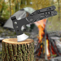 MUPL-127 Pince multifonctionnelle en acier inoxydable de haute qualité, marteau, pince, outil multifonction écologique, ouvre-urgence pour le camping et les activités de plein air