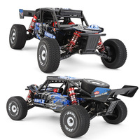 WLtoys 124018 Voiture électrique 4x4 Buggy du désert 2.4G 1:12 Métal Tout-terrain Explorer Vitesse Camion des dunes (55 km/h)