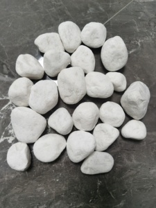 Natural Snow White Gravel River Rock <strong>Pebble</strong> - Product Image 6