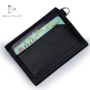 Billetera de cuero de vaca con logotipo personalizado, tarjetero duradero marroquí - Product Image 3
