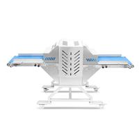 Machine à découper la viande industrielle 2200W avec moteur en cuivre pur, machine à découper le poulet, le porc, le mouton et le bœuf, production de 1000 kg/h