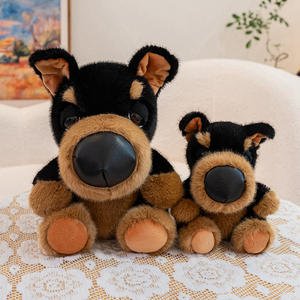 Jouets en peluche pour chiens, faible MOQ, avec grand nez 3D réaliste, modèles Corgi, Schnauzer, Doberman, <span class=keywords><strong>Beagle</strong></span>, Golden Retriever, Husky - Product Image 5