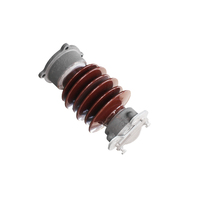 Aislador de Porcelana de Alta Tensión al por Mayor ZSW35/4 35KV Tipo Cónico para Subestaciones Exteriores Componente de Creepage Multicapa OEM