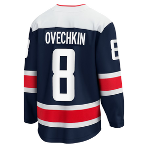 Chất lượng cao bán buôn Ice Hockey Jerseys bán buôn #8 Alex ovechkin #43 Tom Wilson Hockey thống nhất - Product Image 2