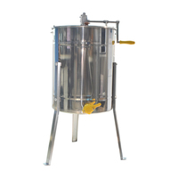 Machine d'extraction de miel manuelle en acier inoxydable de haute qualité 4/8 cadre nouvel état directement de Chine