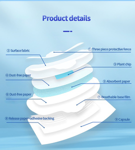 Serviette hygiénique jetable biodégradable ultra-fine, écologique, douce pour la peau, personnalisable OEM ODM - Product Image 3