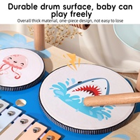 Musical Instrument Multi-functional Music Table Toy Music Percussion Instrument Drum Table Baby Instrument Toys